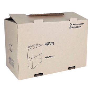 Caja Multiusos Confortime Apilable Montable (45 X 25 X 30 Cm)
