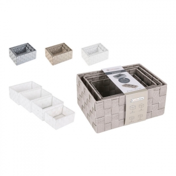 Organizador Multiusos Confortime Plástico Set (4 Pcs)