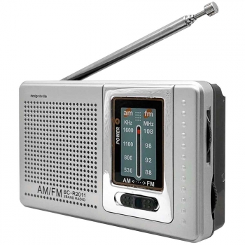 Radio Portatil Bc-r2011 Analógica Am/fm Con Altavoz Integrado Y Conector Para Auriculares Jack 3.5mm Ociodual