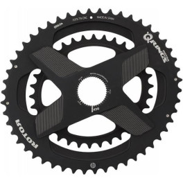 Rotor Q Rings Dm Oval Chainring 46 30t Negro
