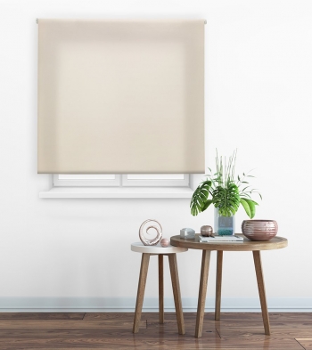 Estor Enrollable Happystor Clear Traslúcido Liso 102-beige 95x175cm