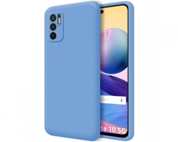 Funda Silicona Líquida Ultra Suave Xiaomi Redmi Note 10 5g / Poco M3 Pro 5g Color Azul