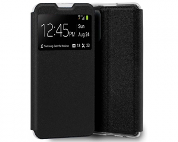 Funda Libro Soporte Con Ventana Para Samsung Galaxy M23 5g Color Negra