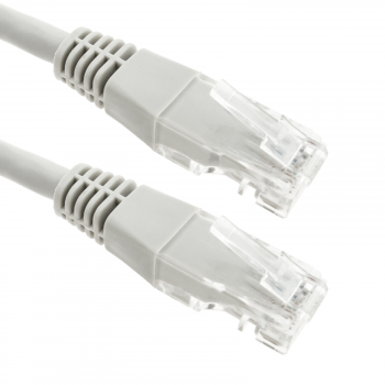 Bematik - Cable De Red Ethernet Lan Utp Rj45 De Cat.6 Gris De 25cm Rj05100