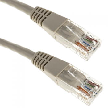 Bematik - Cable De Red Ethernet 25cm Utp Cat.5e Gris Rl05100