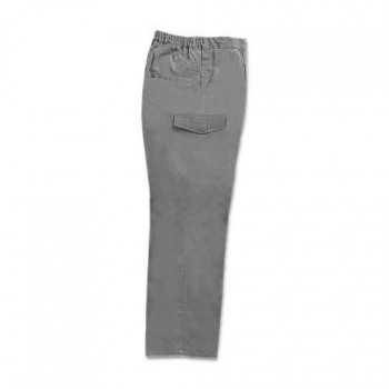 Pantalon Multibolsillo Tergal Gris 48