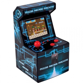 Mini Recreativa Arcade Con 250 Juegos - Azul