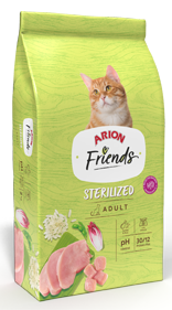 Arion Friends Sterilized 9kg - Gatos Esterilizados
