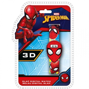 Reloj Digital 3d Slap Spiderman Marvel