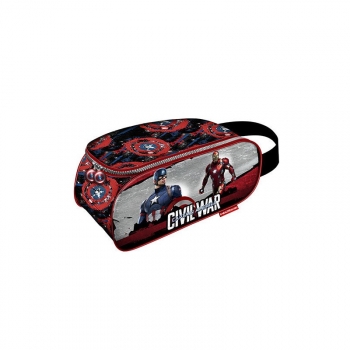 Portatodo Capitan America Civil War Marvel Zapatillero
