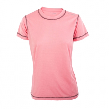 Camiseta Basica Said Runaway Mujer Rosa