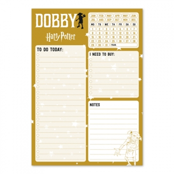 Bloc Notas De Escritorio Harry Potter Dobby