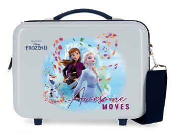 Neceser Abs Frozen Awesome Moves Adaptable 21 Cm