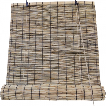 Estores De Bambú Persiana Para Ventanas Reforzado Beige 120 X 200 Cm