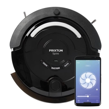 Prixton - Robot Aspirador Con Wifi Limpieza En Seco Y Mojado 4 En 1:barre, Friega, Pasa La Mopa Y Aspira| Spire 916