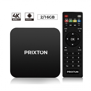 Android Tv Box Smart Tv Box Prixton Sistema Operativo Android Convertidor De Tv En Smart Tv 2/16 Gb