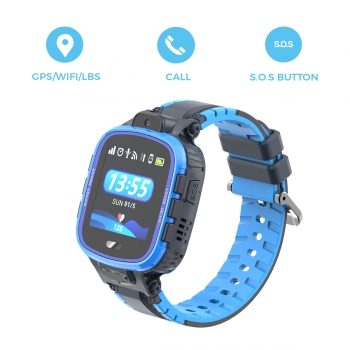 Prixton Reloj Localizador Infantil G300 Azul Con Gps Agenda Con Contactos Y Llamadas Sos