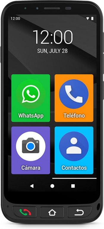 Smartphone Android Para Mayores Con Botón Sos, Modo Fácil Y Carcasa Incluida Spc Zeus 4g 