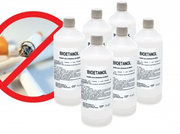 Bioetanol, Combustible De Origen Natural, Aroma Antitabaco, Caja 6 Botellas De 1l