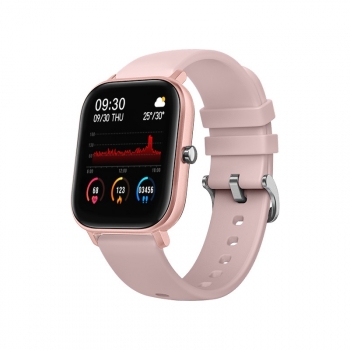 Smartwatch Curved Glass - Reloj Inteligente - Multideporte (rosa) - Dcu Tecnologic