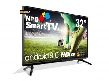 Tv Led 32" Npg S430l32h,hd, Smart Android 9.0 Bluetooth, Wifi,t2/s2,pvr