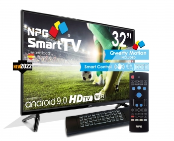 Tv Led 32"npg S430l32h-q Hd,smart Android 9.0+control Qwerty,bluetooth,wifi