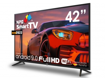 Tv Led 42"npg S430l42f Fhd, Smart Tv Android 9.0 Bluetooth, Wifi, T2/s2