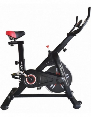 Xtrem Maker Bicicleta Spinning Estática De Fitness Xbike-n Con Pantalla Lcd, Asiento Y Sillín Ajustables. Silenciosa