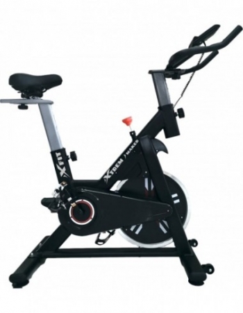 Xtrem Maker Bicicleta Spinning Estática De Fitness Xbike Plus Con Pantalla Lcd, Asiento Y Sillín Ajustables. Silenciosa