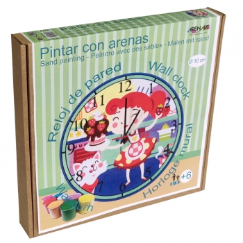 Pintar Con Arenas - Reloj Pastelera Ø30 Cm