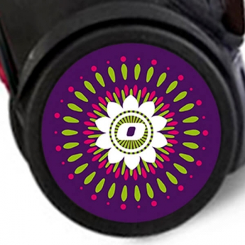 Adhesivos Roller Wheel Stickers Mandala