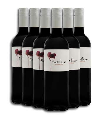 Vino Tinto -flor Del Páramo -vino Premiado -caja De 6 Botellas De 75cl