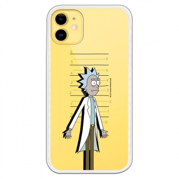 Funda Original Compatible Con Iphone 11 Con Un Diseño De Rick Y Morty Rick