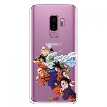 Funda Original Compatible Con Samsung Galaxy S9 Plus - Dragon Ball Z Multipersonaje