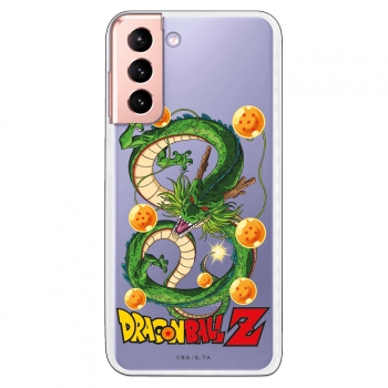 Funda Original Compatible Con Samsung Galaxy S21 - Dragon Ball Z Shenron Y Bolas