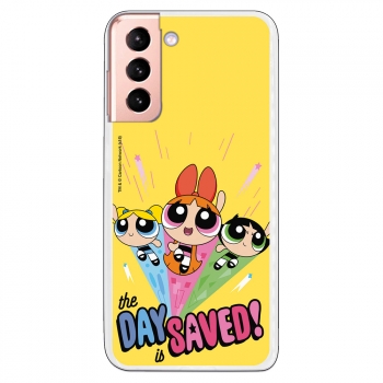 Funda Original Compatible Con Samsung Galaxy S21 - The Powerpuff Girls Day Is Saved