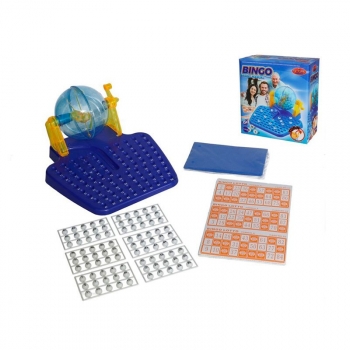 Bingo Con Bombo Manual 48 Cartones +6a 23x10x25 Cm