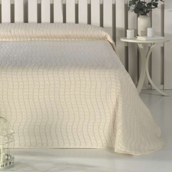 Colcha Bouti Aquech Cama 150cm Marfil Donegal Collections