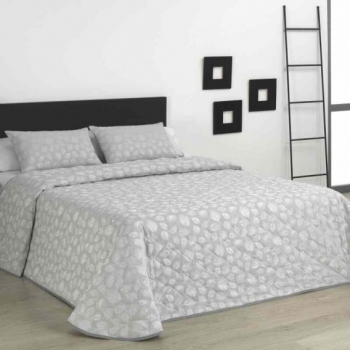 Colcha Bouti Acolchada Fulle Cama 180cm Gris Donegal Collections