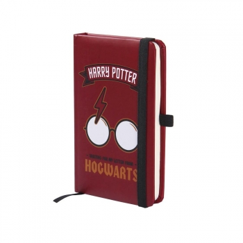 Cuaderno De Notas Harry Potter Rojo A6