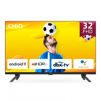 Tv Led 32" Chiq L32g7lx, Smart Tv Android 11, Hdr10, Wifi Dual Band 2.4/5g, Bluetooth, Modelo 2022