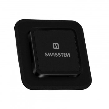 Adaptador Smartphone Para Soporte Easy Lock Fijación Adhesiva 3m Swissten Negro