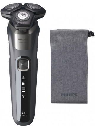 Afeitadora Philips-pe Cabezales Flexibles 5 Direcciones 50 Minutos Autonomia Lavable Y Cortapatillas 20 Extrapotencia
