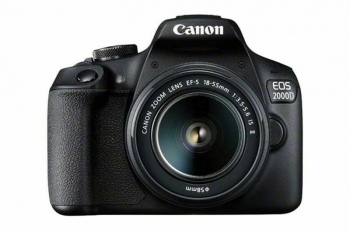 Canon Eos 2000d Black Kit Ef-s 18-55mm F3.5-5.6 Is Ii