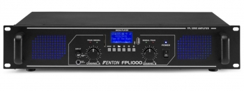 Fenton Fpl1000 Amplificador Digital Led Azules + Eq