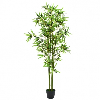 Planta De Bambú Artificial Con Maceta 175 Cm Verde Vidaxl