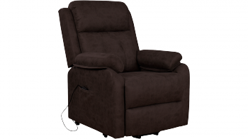 Sillon Relax Reclinable  Levantapersonas Power Lift Chocolate