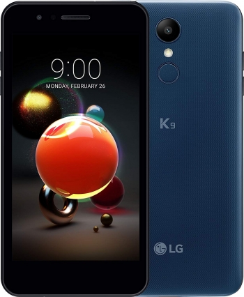 Lg K9 (2018), Dual Sim, Pantalla De 5" (memoria Interna De 16 Gb, Ram De 2 Gb, Display Hd Ips, Cámara De 8 Mp, Android 7.1.2 (nougat)), Color Marroquí Azul  -smartphone Completamente Libre.