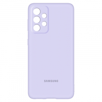 Funda Samsung Galaxy A72 Tacto Suave Silicone Cover Original Morado