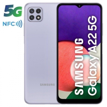 Smartphone Samsung Galaxy A22 4gb/ 64gb/ 6.6'/ 5g/ Violeta